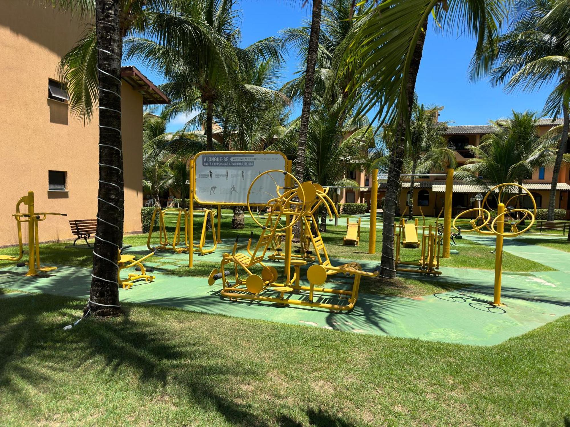 Flat Guarajuba 4 Quartos Terreo A Beira Mar - Pe Na Areia - Governanca Com Arrumadeira E Wi Fi Inclusos Camassari Exterior foto