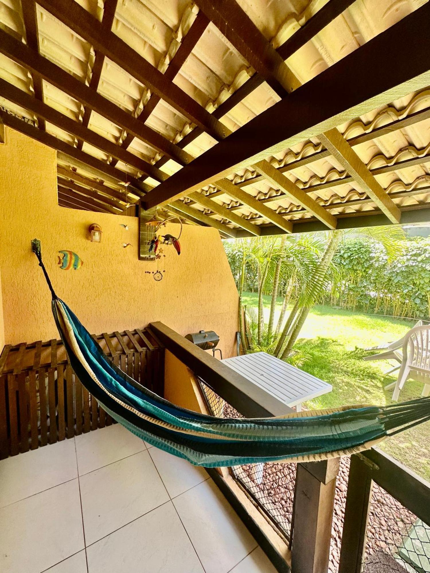 Flat Guarajuba 4 Quartos Terreo A Beira Mar - Pe Na Areia - Governanca Com Arrumadeira E Wi Fi Inclusos Camassari Exterior foto